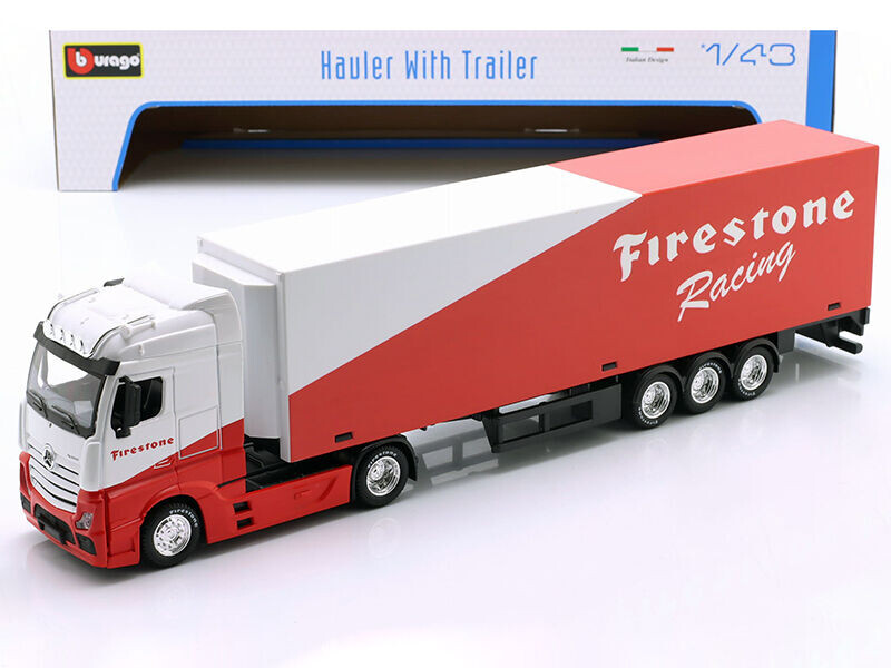 Bburago MB Actros Gigaspace Firestone 1:43